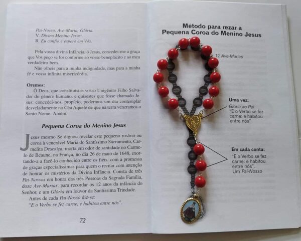 O Pequeno Rei - Kit livro O Menino Jesus De Praga + Coroinha - Imagem 2