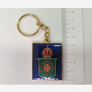 Chaveiro Brasão Imperial Azul
