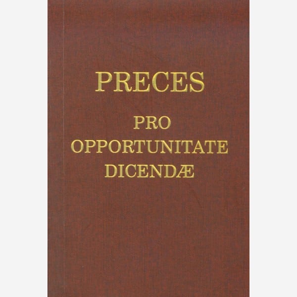 Preces Pro Apportunitate Dicendæ