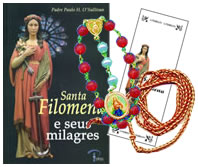 Kit Santa Filomena e Seus Milagres