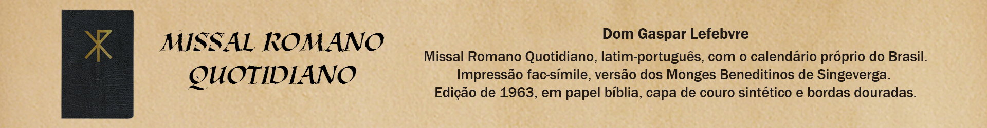 Banner Missal PNG