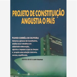 Projeto de Constituição Angustia o País